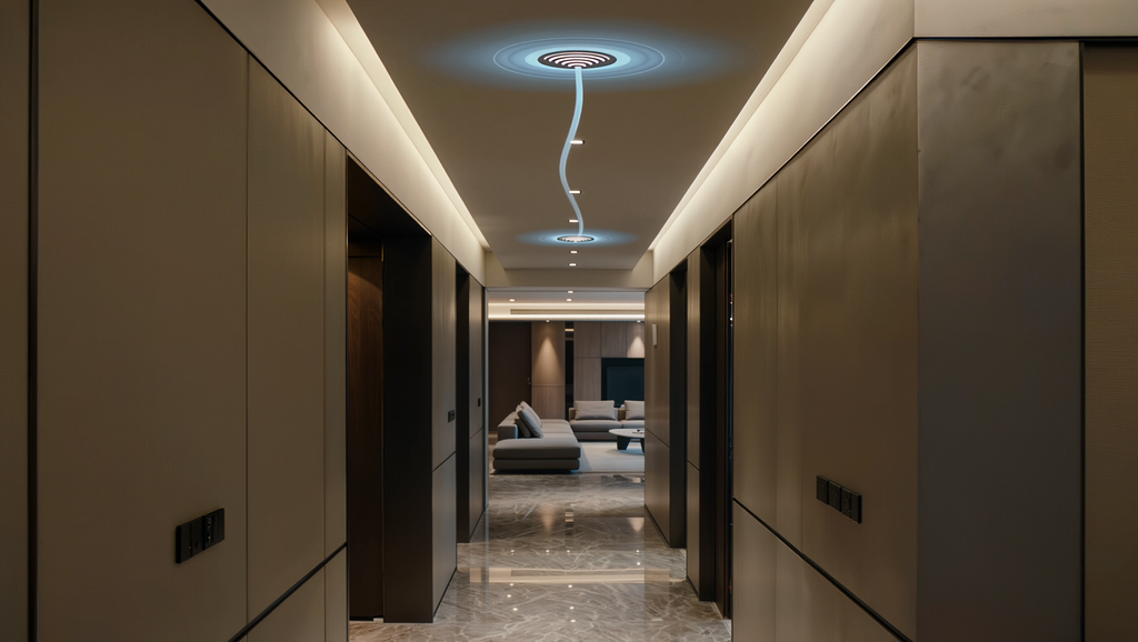 أتمتة بنتهاوس في دبي – سيناريوهات ذكية للتحكم بالستائر والتكييف والإضاءة